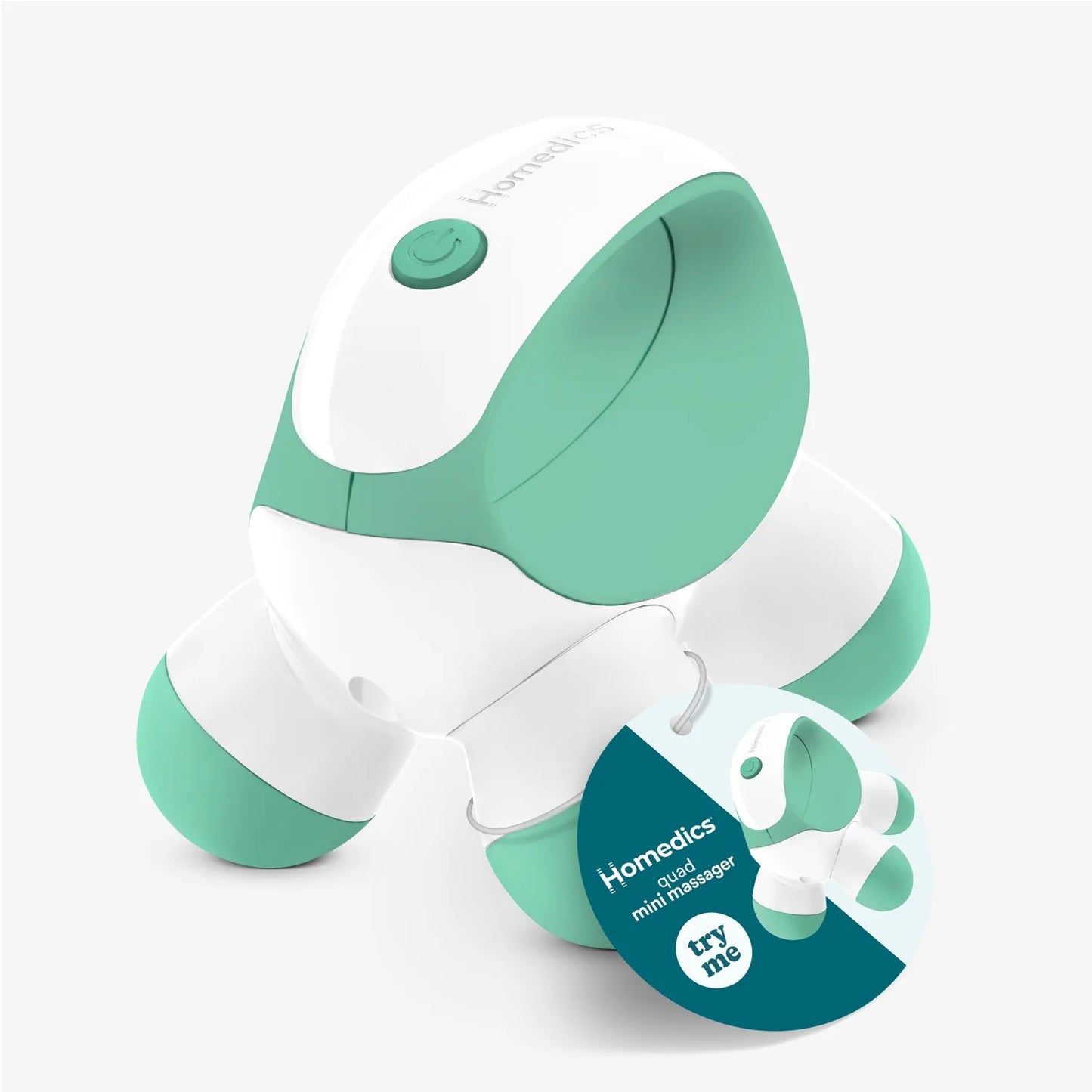 Quad Mini Vibration Massager Nov-37C - Teal