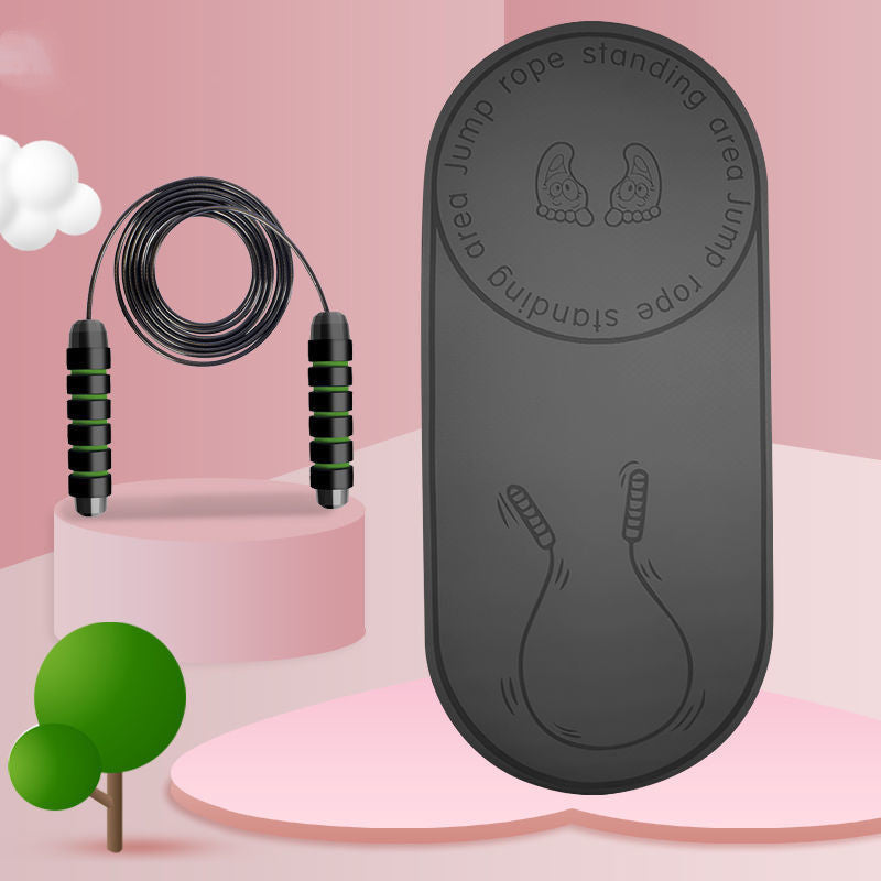 Fitness Mat Elasticity Rope Mat Durable Outdoor Yoga Mat Body Line Non-Slip Mat Exercise Mute Yoga Mat High Density Board